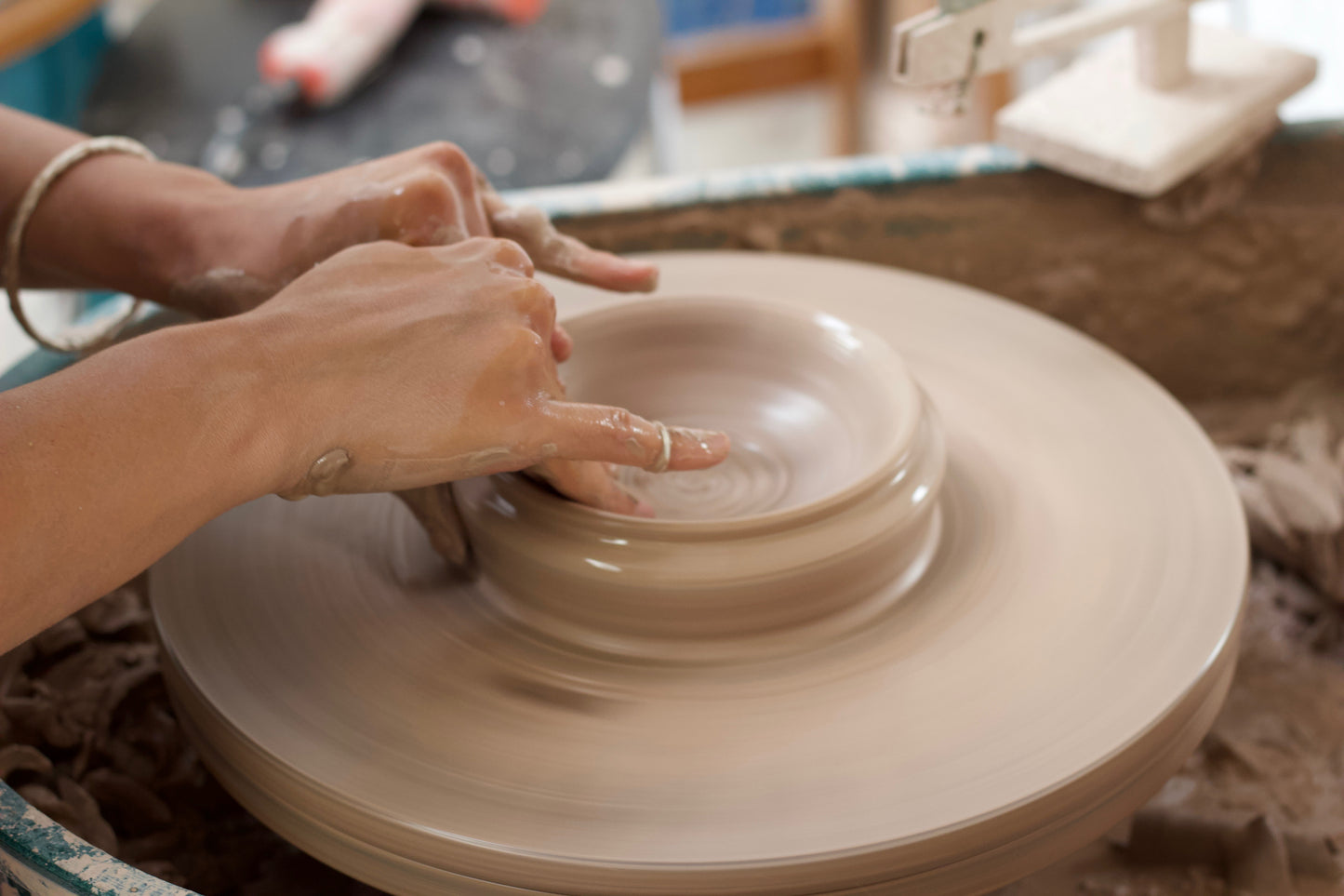 6-Week Pottery Course: Wheel Throwing - Tuesday Evening April - May